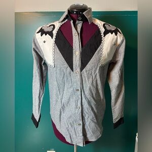 1849 Authentic Ranchwear Vintage Western Rodeo Cowgirl Shirt